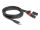 DELOCK Adapterkabel RJ45 St > 2x XLR 3 Pin Bu schwarz 2m