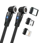 RealPower MagneticCharge2 USB Kabel 1 m Schwarz