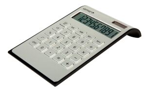 Genie DD400 Taschenrechner Desktop Einfacher Taschenrechner Schwarz, Silber