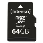 Intenso 64GB MicroSDHC MicroSDXC Klasse 10