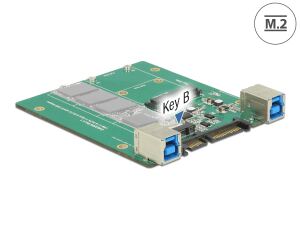 DELOCK SATA Konverter USB3.1/SATA 22Pin -> 67Pin M.2