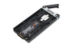 Icy Dock MB834TP-B Speicherlaufwerksgehäuse SSD-Gehäuse Aluminium, Schwarz 2.5"