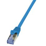 LogiLink 1m Cat.6A S/FTP Netzwerkkabel Blau Cat6a S/FTP...