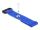 DeLOCK Klett-Kabelbinder mit Schlaufe und Befestigungsöse L 150 x B 20 mm blau 5 Stück