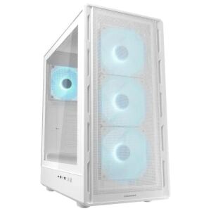 COUGAR Gehäuse Midi-Tower Airface Pure PRO, ARGB, Weiß
