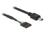 DELOCK USB Kabel Pinheader 5Pin -> mini B Bu/St 0.30m