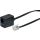 Schwaiger 10m RJ-11 - RJ-11 Schwarz