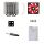 Xilence XC041 Computerkühlsystem Prozessor Kühler 9,2 cm Schwarz, Rot