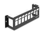 DELOCK Keystone Halterung 8 Port Panel Aufbau horizontal
