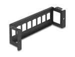 DELOCK Keystone Halterung 8 Port Panel Aufbau horizontal