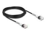 DELOCK RJ45 Netzwerkkabel doppelter Knickschutz 5m