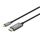 Manhattan 153607 Videokabel-Adapter 2 m HDMI Typ A (Standard) USB Typ-C Schwarz, Silber
