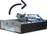 Inter-Tech IT-502 Desktop Schwarz