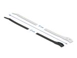 DELOCK Kabelbinder mit flachem Kopf L 370 x B 7,6 mm 100 Stk
