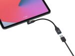 Conceptronic ABBY19B OTG-Adapter für USB 3.2 Gen 2 90° abgewinkeltes zu USB-A