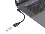 Conceptronic ABBY19B OTG-Adapter für USB 3.2 Gen 2 90° abgewinkeltes zu USB-A