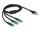 DeLOCK USB Ladekabel 3 in 1 Typ-A zu Micro USB / 2 x USB Type-C 1 m
