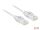 DELOCK Patchkabel RJ45 Cat6 U/UTP 2.00m weiß slim
