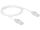 DELOCK Patchkabel RJ45 Cat6 U/UTP 2.00m weiß slim
