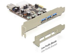 DeLOCK 89281 Schnittstellenkarte/Adapter USB 3.2 Gen 1 (3.1 Gen 1)