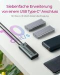 ICY BOX IB-HUB1457-C31, 7 Port Type-C USB 3.2 Gen 2 Hub, Aluminiumgehäuse