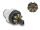 DeLOCK M12 Steckverbinder A-kodiert 8 Pin Stecker zur Montage mit Schraubanschluss