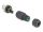 DeLOCK M12 Steckverbinder A-kodiert 8 Pin Stecker zur Montage mit Schraubanschluss