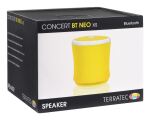 Terratec CONCERT BT NEO xs Tragbarer Stereo-Lautsprecher Gelb 2,2 W
