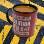Mad Monkey 2000152 Tasse Schwarz, Rot, Weiß Kaffee 1 Stück(e)