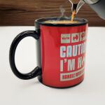 Mad Monkey 2000152 Tasse Schwarz, Rot, Weiß Kaffee 1 Stück(e)
