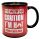 Mad Monkey 2000152 Tasse Schwarz, Rot, Weiß Kaffee 1 Stück(e)