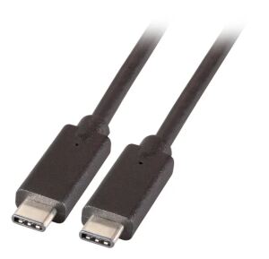 EFB Elektronik K5283-5ASW.1 USB Kabel USB 3.2 Gen 2 (3.1 Gen 2) 1 m USB C 20 Gbit/s 100 W Schwarz