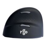 R-Go Tools Ergonomische Maus R-Go HE Break mit Pausensoftware, medium (Handlänge 165-185mm), Linkshänder, bluetooth, schwarz