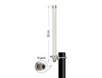 DELOCK WL-Antenne N-Buchse 6-8dBi starr weiß outdoor