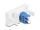 DELOCK Easy 45 Modul LC Duplex Bu > LC Duplex Bu weiß/blau