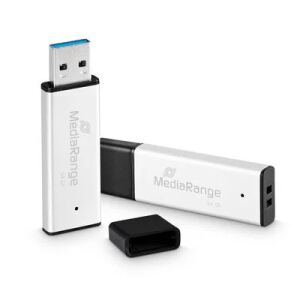 MediaRange MR1901 USB-Stick 64 GB USB Typ-A 3.2 Gen 1 (3.1 Gen 1) Schwarz, Silber