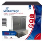 MediaRange BOX32-25 CD-Hülle Schmales Gehäuse 1...