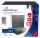 MediaRange BOX32-25 CD-Hülle Schmales Gehäuse 1 Disks Schwarz, Transparent