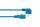 Kabelmeister Netzkabel Schutzkontakt-Stecker Typ E+F (90° gew.) an Kaltgeräte-Buchse C13, blau, 1,00mm², 5m
