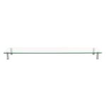 LogiLink BP0060 Flachbildschirm-Tischhalterung Tisch/Bank Edelstahl, Transparent