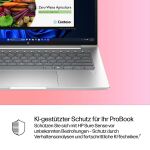 HP ProBook 4 G1i AI Intel Core Ultra 7 255H Laptop 35,6 cm (14") 2.2K 32 GB DDR5-SDRAM 1 TB SSD NVIDIA GeForce RTX 3050 Wi-Fi 7 (802.11be) Windows 11 Pro AI PC Silber