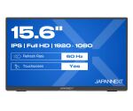 JAPANNEXT JN-MD-I156FHDR-T Computerbildschirm 39,6 cm (15.6") 1920 x 1080 Pixel Full HD LED Touchscreen Grau