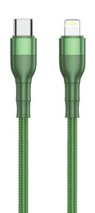 2GO 797312 Lightning-Kabel 1 m Grün