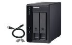 QNAP TR-002 Speicherlaufwerksgehäuse HDD / SSD-Gehäuse Schwarz 2.5/3.5"