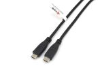 Equip USB 2.0 C auf C Kabel, M/M, 0.5m, PD 60W