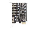 DELOCK USB 5 Gbps PCI Express x1 Karte zu 5 x extern