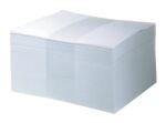 Durable 1700381682 Klebezettel Quadratisch Weiß 800...