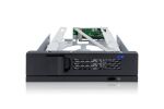 Icy Dock MB171SP-1B Hard Drive Backplane 13,3 cm (5.25") Carrier Panel Schwarz, Silber