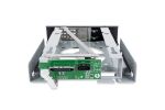 Icy Dock MB171SP-1B Hard Drive Backplane 13,3 cm (5.25") Carrier Panel Schwarz, Silber