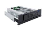Icy Dock MB171SP-1B Hard Drive Backplane 13,3 cm (5.25") Carrier Panel Schwarz, Silber